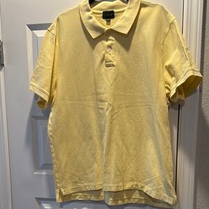 J. Crew Men’s Yellow Polo Shirt Casual Short Sleeve